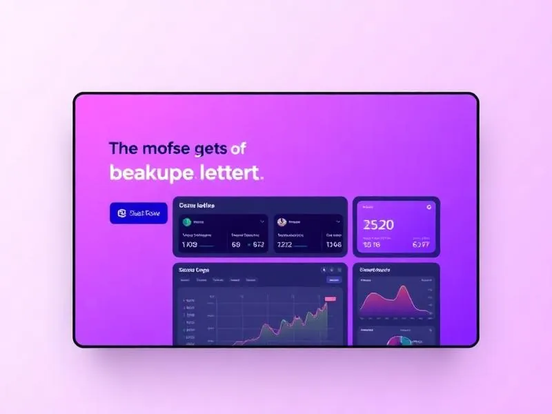 Designbeispiel einer Website für Unternehmensberatung: Designbeispiel Beratung (KI-generiertes Mockup)